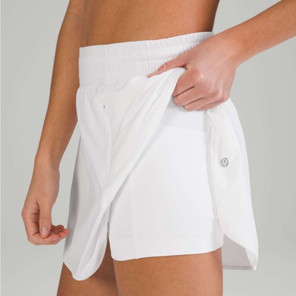 Lululemon Hotty Hot Skirt *2-way Stretch White Size 10